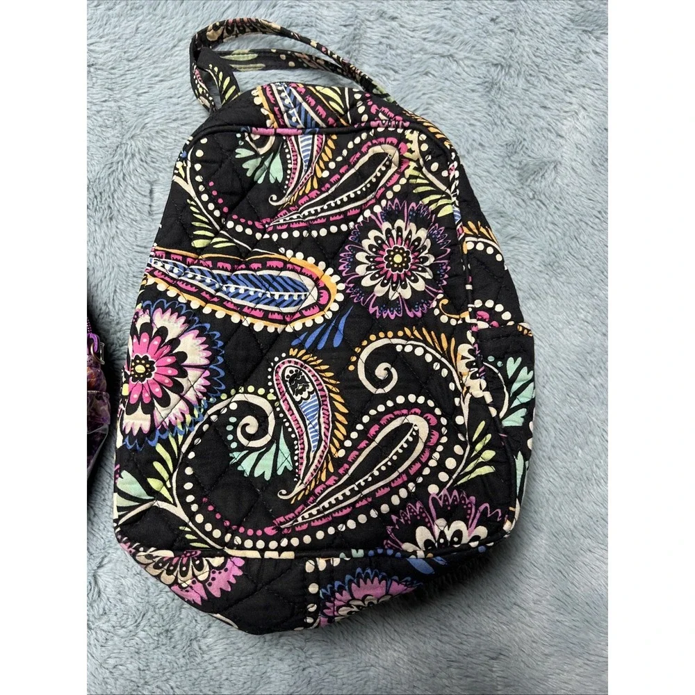 Vera Bradley Lunch Bags Lot Of‎ 2 Multicolor School Work